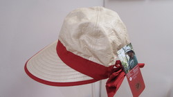 CASQUETTE BAULOISE 919 COLORIS BEIGE/TERRACOTTA VUE ARRIERE