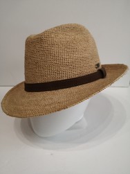 CHAPEAU MATTEO RAPHIA FINO COLORIS NATUREL