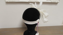 BANDEAU DE CEREMONIE BLANC CASSE