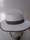 CHAPEAU SOWAY 517 BLANC ET PRINCE DE GALLES