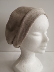 BERET COTON BEIGE