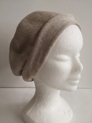 BERET COTON BEIGE