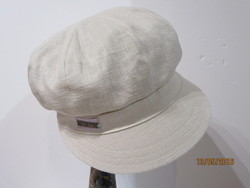 CASQUETTE GAVROCHE LIN POUR FEMME