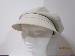 CASQUETTE GAVROCHE LIN POUR FEMME